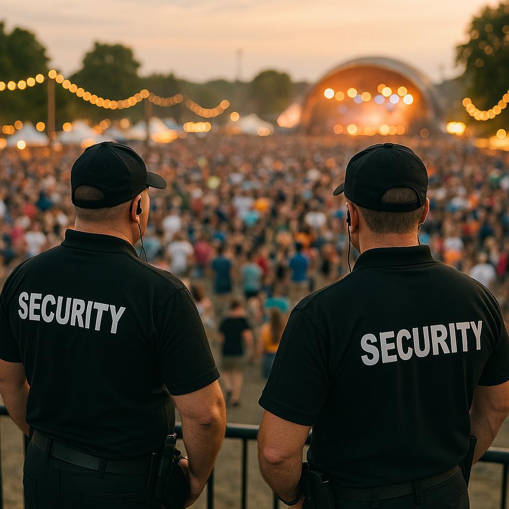 Security watching the ctowd