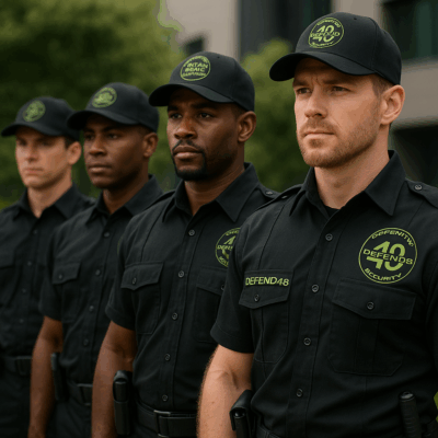 Defend48 Team in Formation